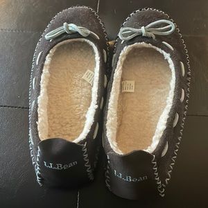 L.L. Bean Moccasin Style Slippers